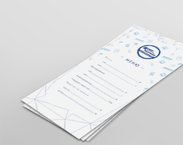 печать меню в Харькове