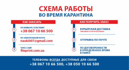 Схема работы Центра цифровой полиграфии в Харькове