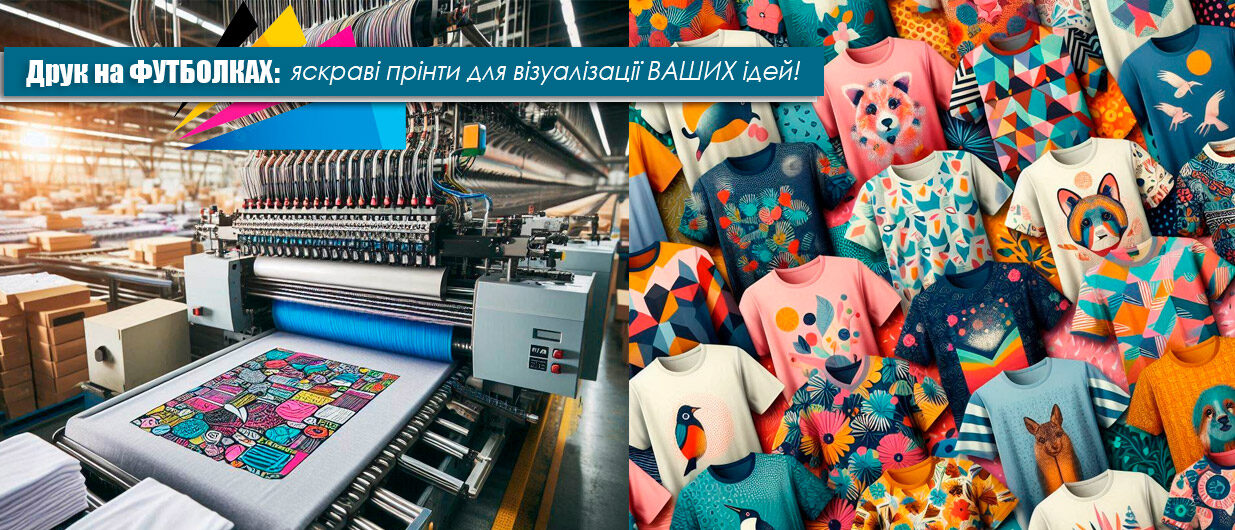 Друк на футболках в Харкові