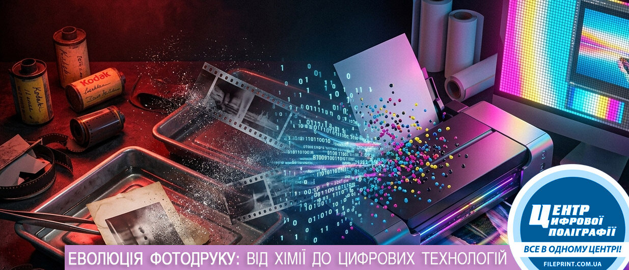 ВІД СРІБЛА ДО ПІКСЕЛЯ: ЯК ЗМІНЮВАВСЯ ФОТОДРУК